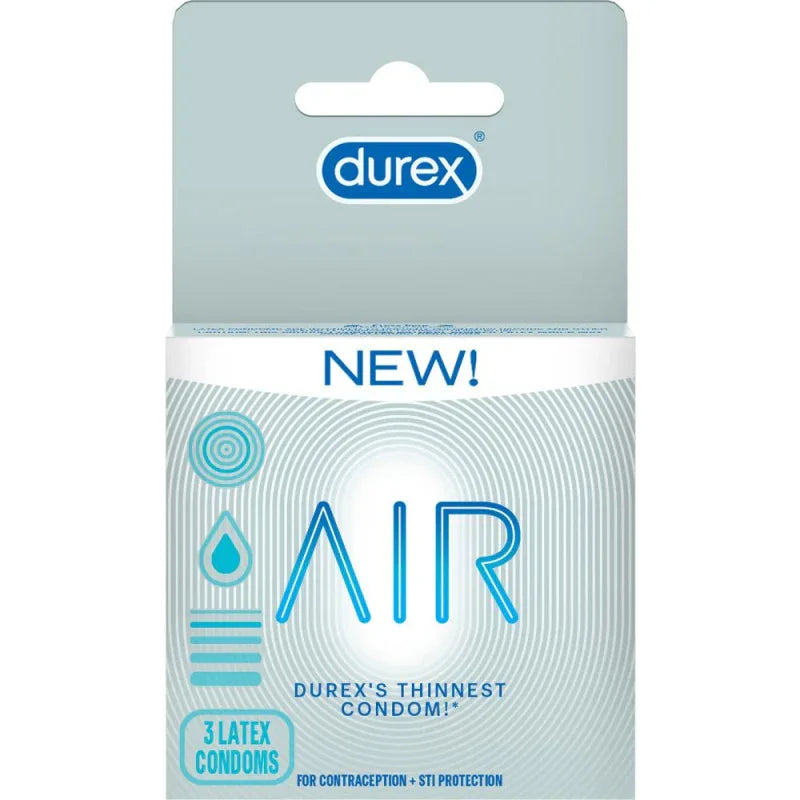 Durex Air Condom- 3 Pack - MyPleasure