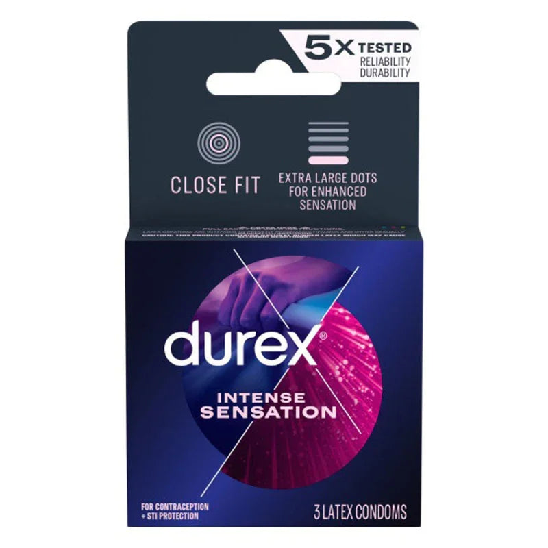 Durex Intense Sensation - 3 Pack - MyPleasure