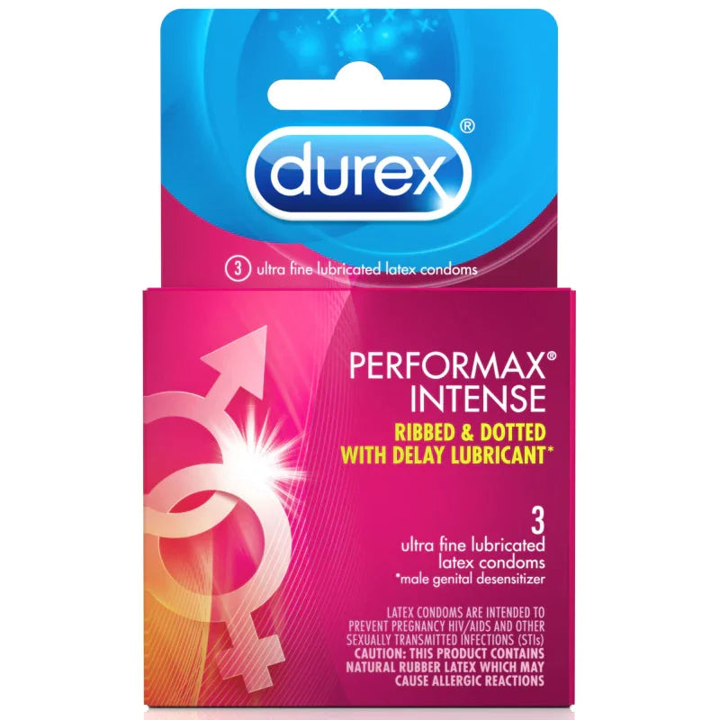 Durex Performax Intense - 3 Pack - MyPleasure