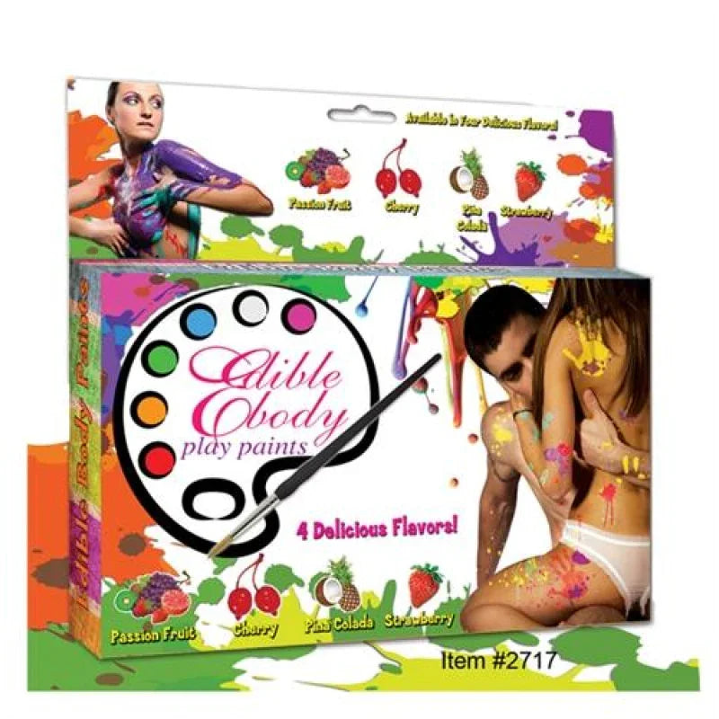 Edible Body Play Paints Kit - MyPleasure