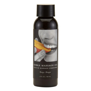 Edible Massage Oil 2 Fl Oz. - Mango - MyPleasure