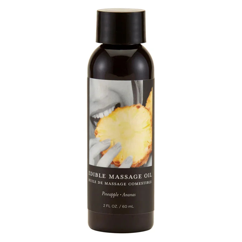 Edible Massage Oil 2 Oz. - Pineapple - MyPleasure