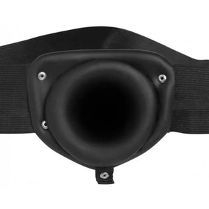 Erection Assist Hollow Strap on - Black - MyPleasure