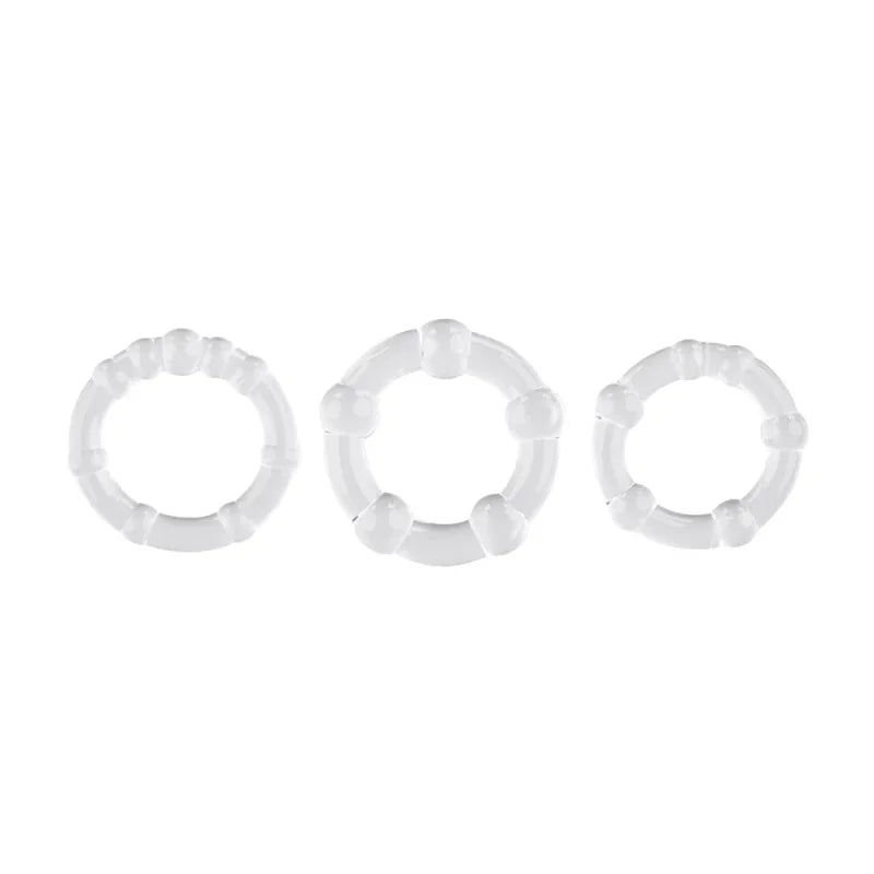Erection Rings - Clear - MyPleasure