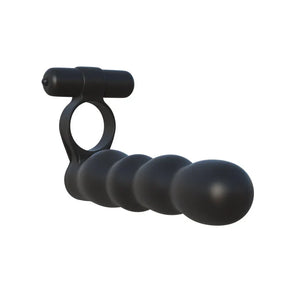 Fantasy C-Ringz Posable Partner Double Penetrator - Black - MyPleasure