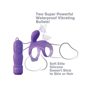 Fantasy C-Ringz Ultimate Couples Cage - Purple - MyPleasure