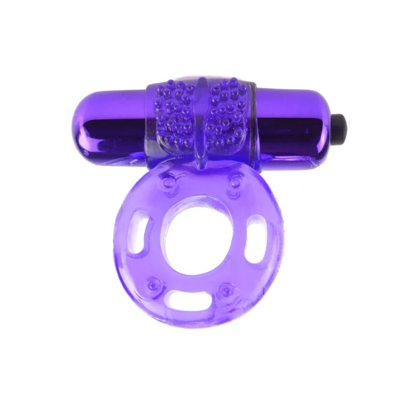 Fantasy C-Ringz Vibrating Super Ring Purple - MyPleasure