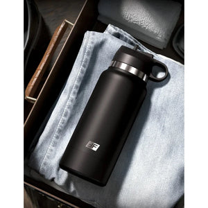 Fap Flask - Thrill Seeker - Black Bottle - Frosted - MyPleasure