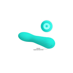 Faun Rechargeable Vibrator - Turquoise - MyPleasure