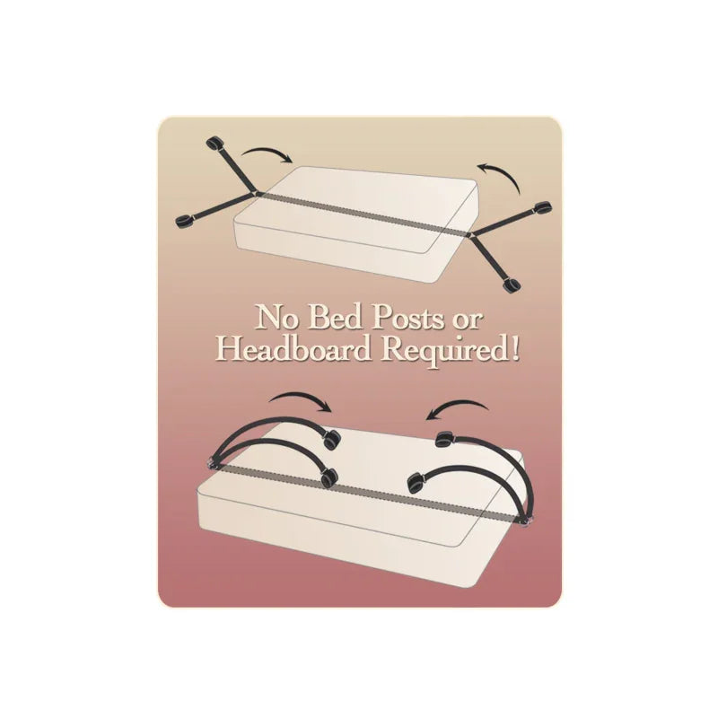 Fetish Fantasy Bed Bindings - MyPleasure