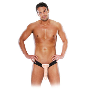 Fetish Fantasy Series 10" Hollow Strap-on - Flesh - MyPleasure