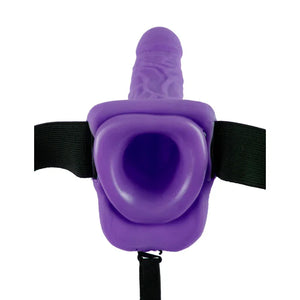 Fetish Fantasy Series 7-Inch Vibrating Hollow Strap-on With Balls - MyPleasure