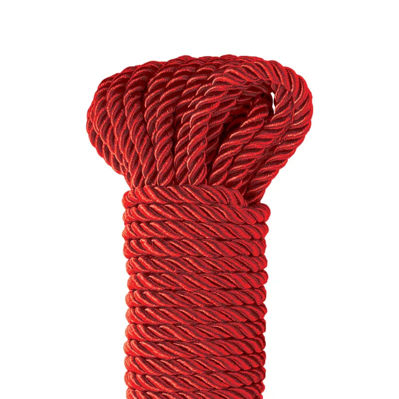 Fetish Fantasy Series Deluxe Silky Rope - Red - MyPleasure