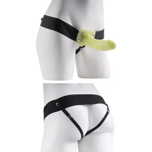 Fetish Fantasy Series for Him or Her Hollow Strap-on - Glow in the Dark - MyPleasure