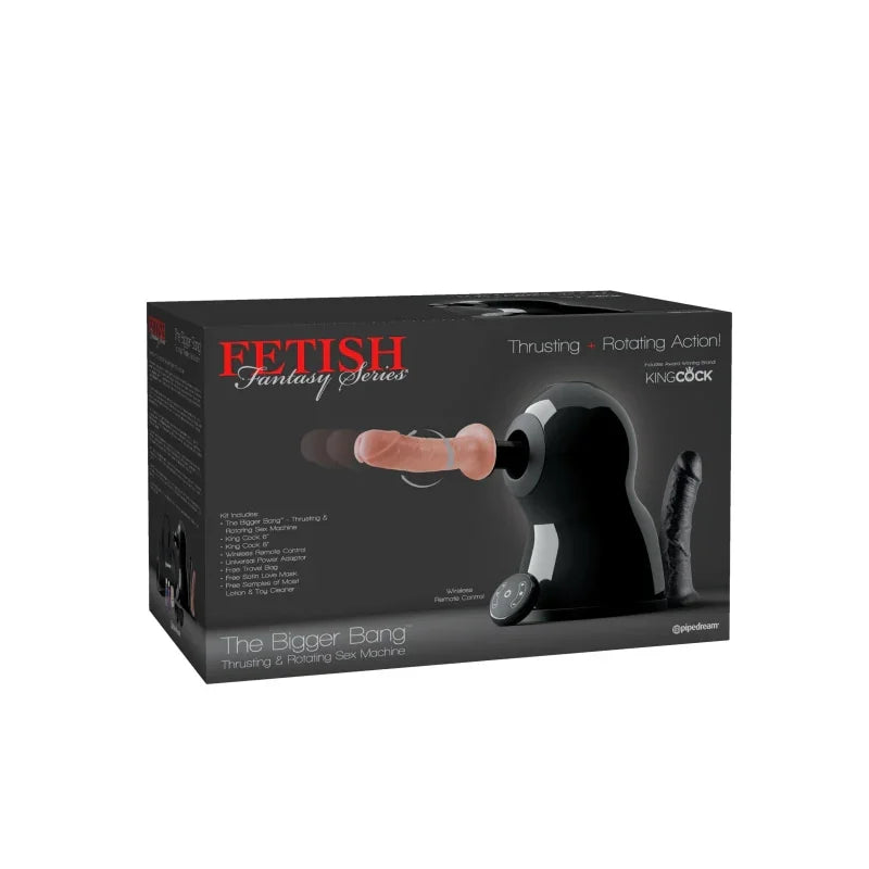 Fetish Fantasy the Bigger Bang Thrusting & Rotating Sex Machine - MyPleasure
