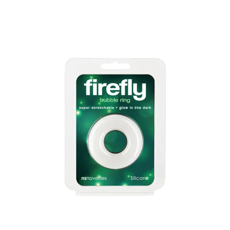 Firefly - Bubble Ring - Medium - White - MyPleasure