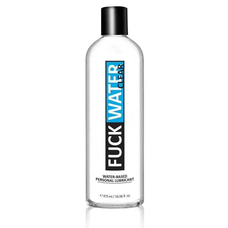 Fuck Water Clear 16oz Water Bases Lubricant - MyPleasure