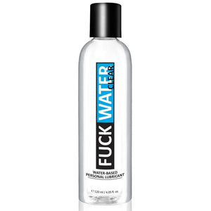 Fuck Water Clear 4oz Water Based Lubricant - MyPleasure