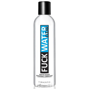 Fuck Water Clear 8.1oz Water Based Lubricant - MyPleasure