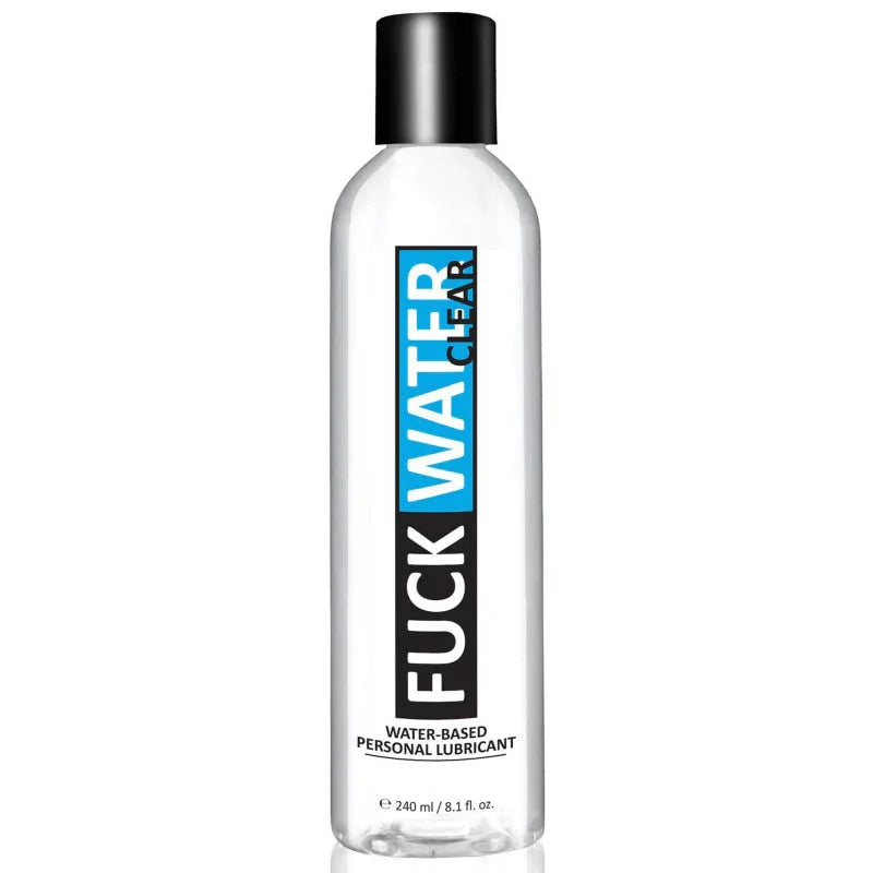 Fuck Water Clear 8.1oz Water Based Lubricant - MyPleasure