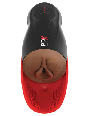 PDX Elite Fuck-O-Matic W/Pulsation Brown