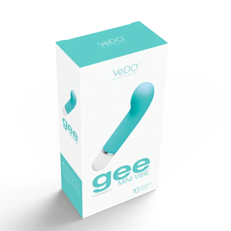 Gee Mini Vibe - Tease Me Turquoise - MyPleasure