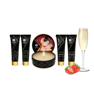Geisha's Secrets Gift Set - Sparkling Strawberry Wine - MyPleasure