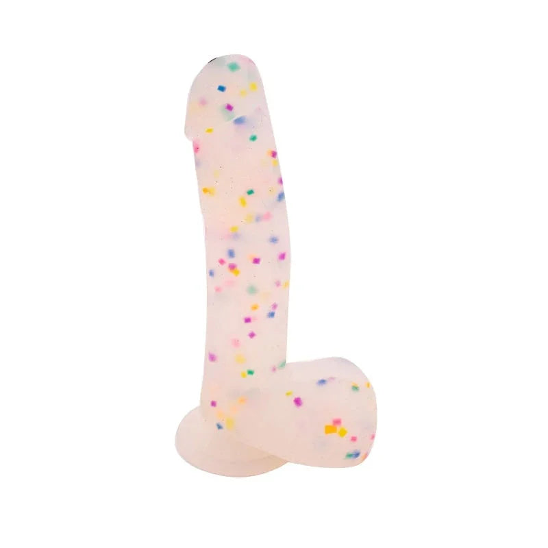 Get Lucky Confetti Cock - 8.5 Inch - MyPleasure