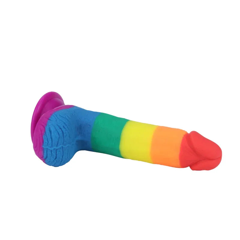 Get Lucky Real Skin - Pride 7.5 Inch - MyPleasure
