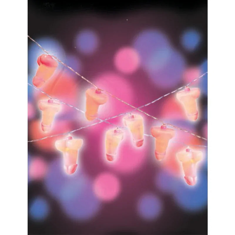 Glitterati Penis String Lights - 20 Lights - MyPleasure