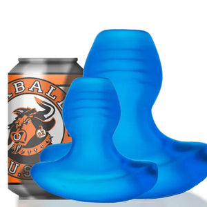 Glow Hole 1 Butt Plug - Small - Blue Morph - MyPleasure