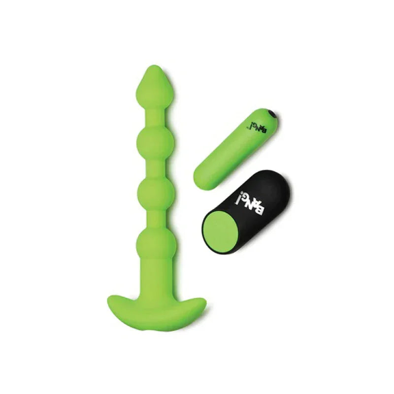 Glow in the Dark Anal Beads - Green - MyPleasure