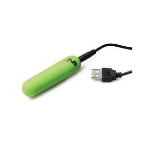 Glow in the Dark Bullet With Remote - Green - MyPleasure