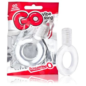 Go Vibe Ring - Each - Clear - MyPleasure