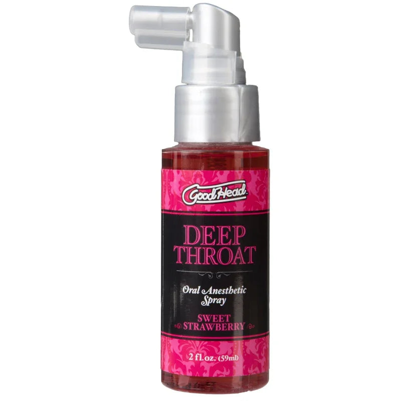 Good Head Deep Throat Spray - Sweet Strawberry - MyPleasure