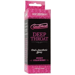 Good Head Deep Throat Spray - Sweet Strawberry - MyPleasure