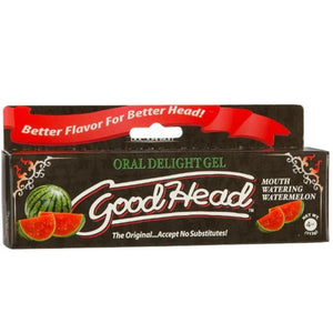 Good Head Oral Delight Gel 4 Oz - Watermelon - MyPleasure