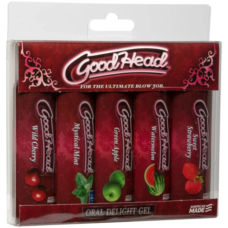 Good Head - Oral Delight Gel - 5 Pack - MyPleasure