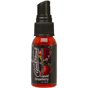 Good Head Oral Delight Spray 1 Oz - Liquid Strawberry - MyPleasure