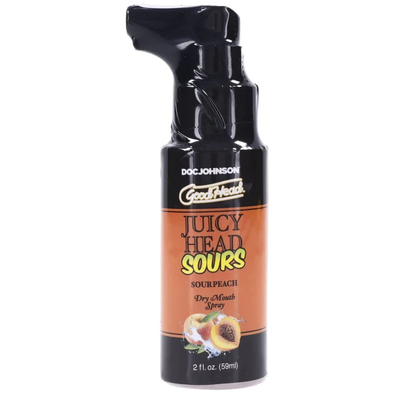 Goodhead - Juicy Head - Dry Mouth Spray - Sour Peach - 2 Oz - MyPleasure