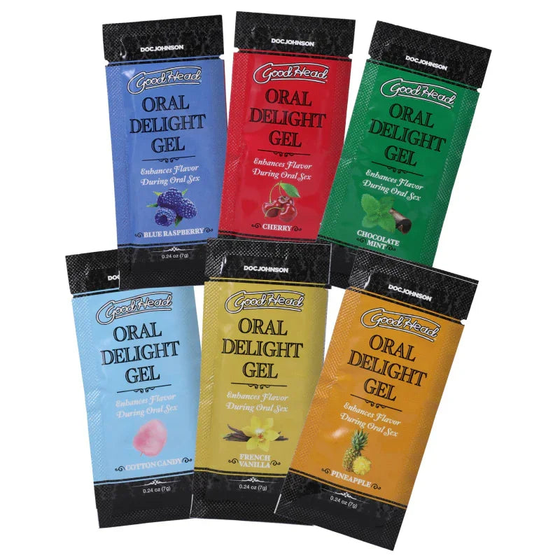 Goodhead - Oral Delight Gel - 6 Pack - 0.24 Oz