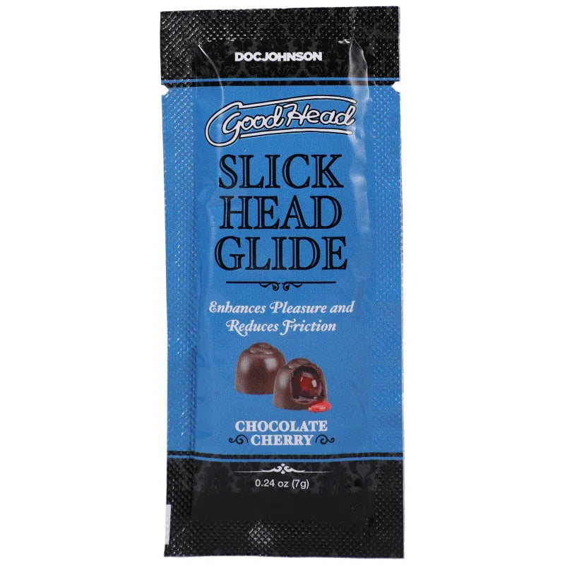 Goodhead - Slick Head Glide - Chocolate Cherry - 0.24 Oz - MyPleasure