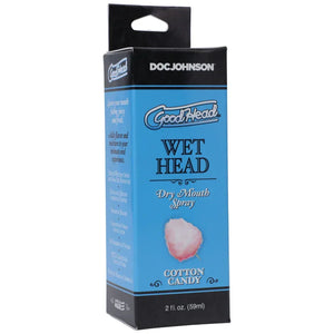 Goodhead - Wet Head - Dry Mouth Spray - Cotton Candy - 2 Fl. Oz. (59ml) - MyPleasure