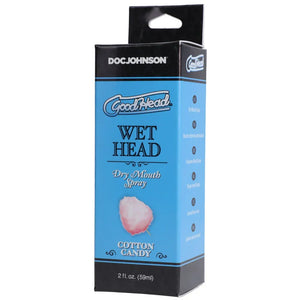 Goodhead - Wet Head - Dry Mouth Spray - Cotton Candy - 2 Fl. Oz. (59ml) - MyPleasure