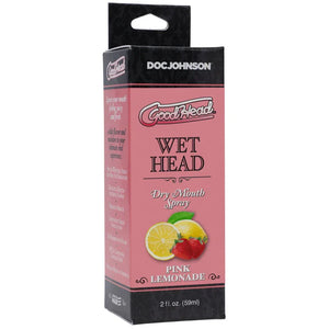 Goodhead - Wet Head - Dry Mouth Spray - Pink Lemonade - 2 Fl. Oz. (59ml) - MyPleasure