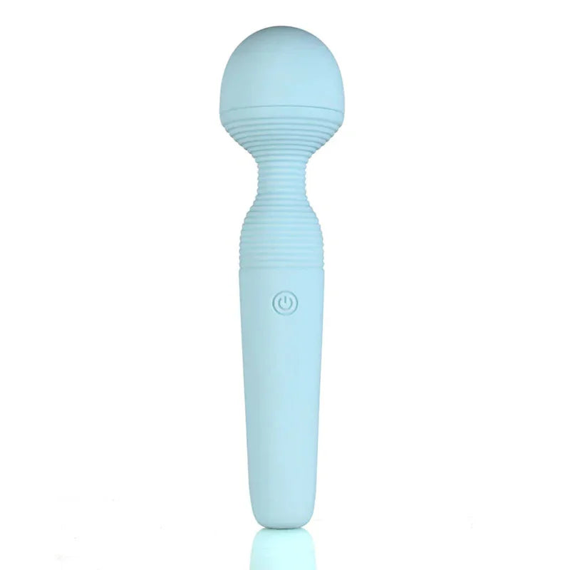 Grace Bendable Vibrating Pleasure Wand - Blue - MyPleasure