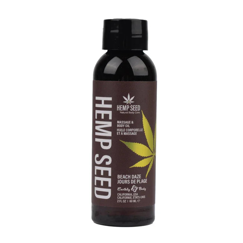 Hemp Seed Massage and Body Oil Beach Daze - MyPleasure