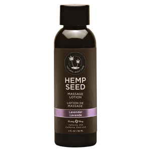 Hemp Seed Massage Lotion - Lavender - 2 Fl. Oz. / 60 ml - MyPleasure