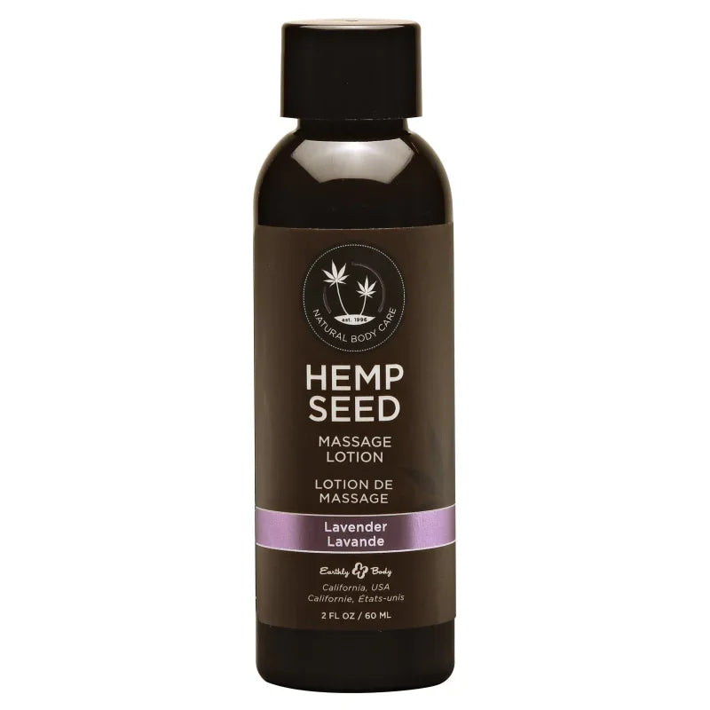 Hemp Seed Massage Lotion - Lavender - 2 Fl. Oz. / 60 ml - MyPleasure