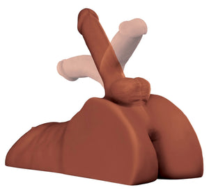 PDX Plus 50016410000 Masturbator Skin-Coloured Dark One Size